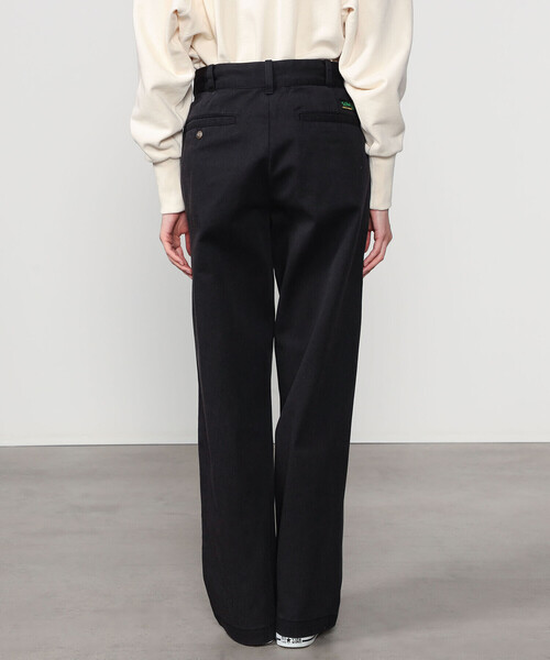Bshop チノパン TUF-NUT | T/C TWILL WIDE WORK TROUSERS WOMEN
