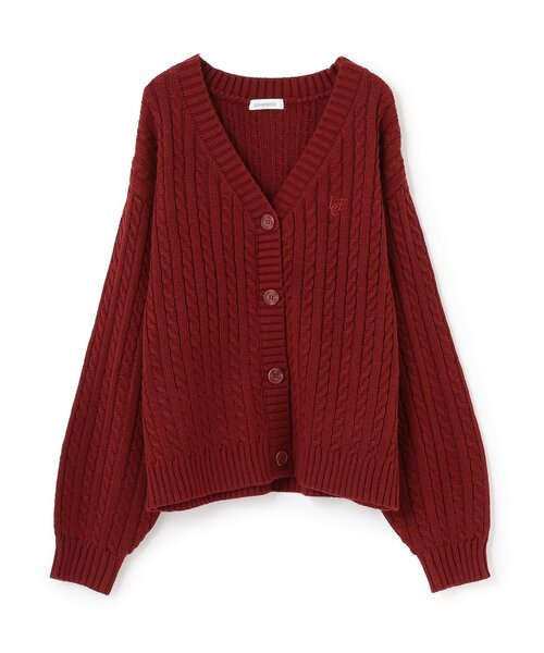 カーディガン  「GOODPRICE」ケーブルニットカーディガン キッズ 子供服 女の子 | LOVETOXIC | 11