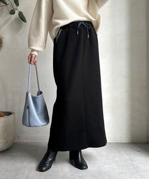 DouDou（ドゥドゥ） スカート 「WEB限定」バイカラーダンボール