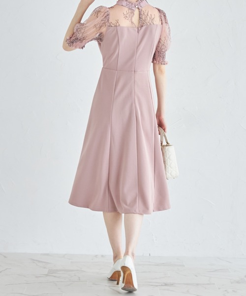 「tocco closet」 半袖ワンピース M ブラック レディース_画像5