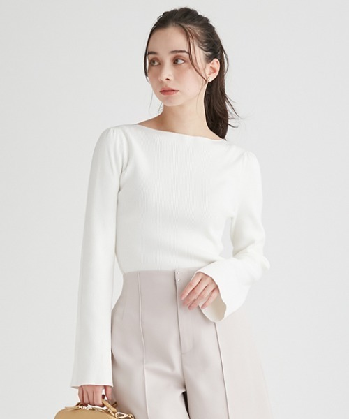 「CELFORD」 長袖ニット FREE ブラック レディース_画像2