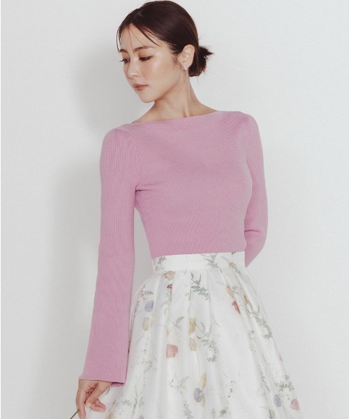 「CELFORD」 長袖ニット FREE ブラック レディース_画像3