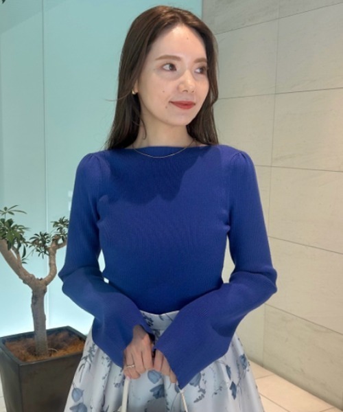 「CELFORD」 長袖ニット FREE ブラック レディース_画像4