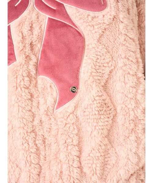 SNIDEL HOME パジャマ ルームウェア リボンフリースセットアップ