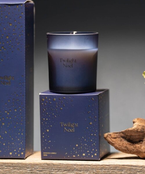 BIRTHDAY BAR（バースデイバー） キャンドル Twilight Noel グラス入り