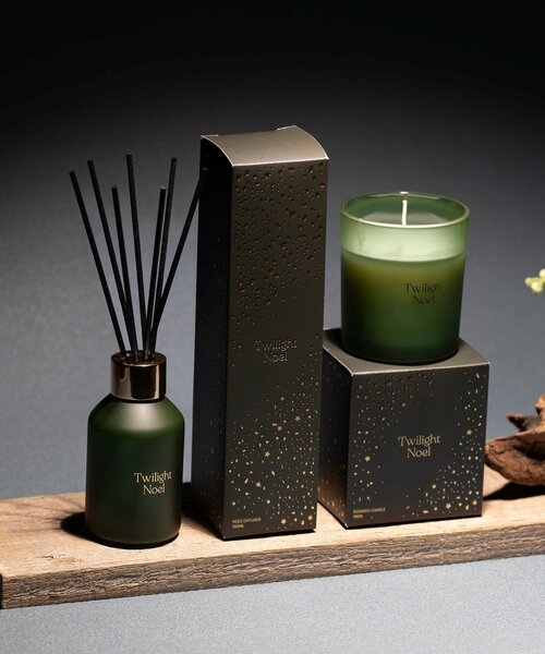 BIRTHDAY BAR（バースデイバー） キャンドル Twilight Noel グラス入り