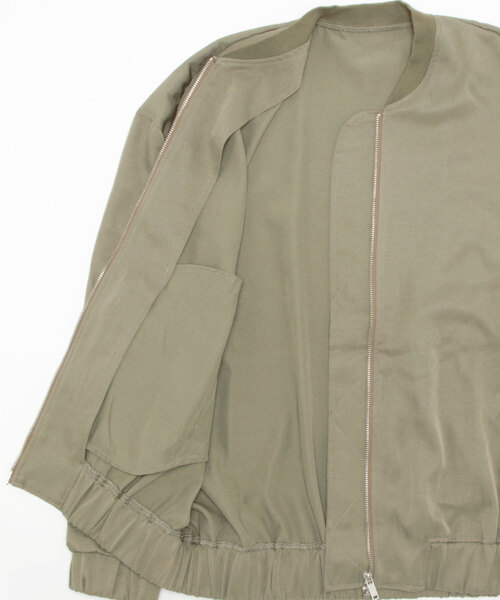 「coca(coca)」 ブルゾン L ブラック レディース_画像6