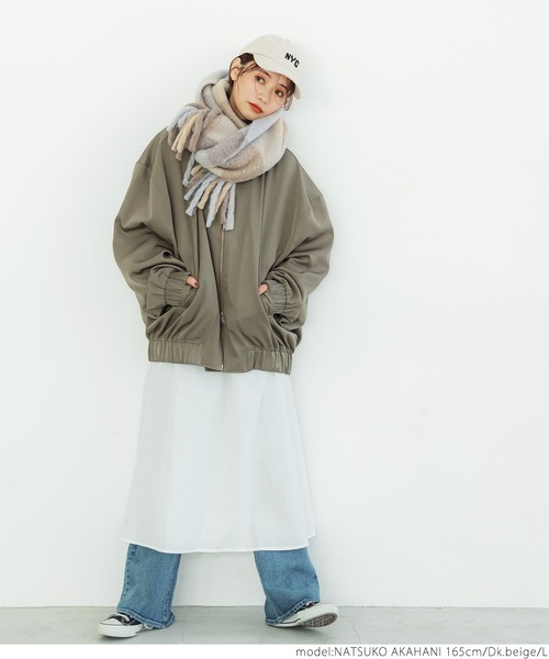 「coca(coca)」 ブルゾン L ブラック レディース_画像7