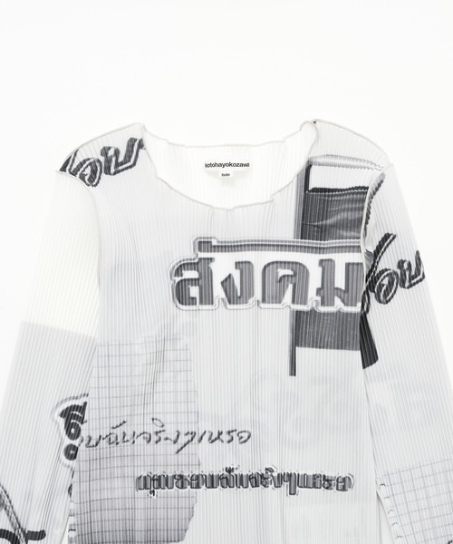 kotohayokozawa（コトハヨコザワ） tシャツ 別注 GRAPHIC TINY TOP