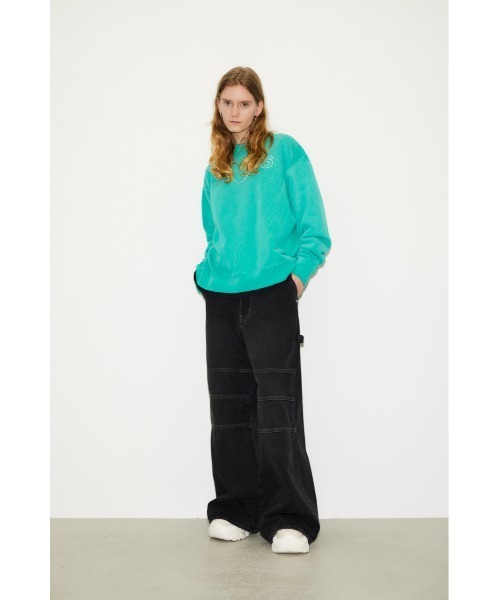 THROW by SLY 「THROW SLY」 デニムパンツ 2 ブラック レディース