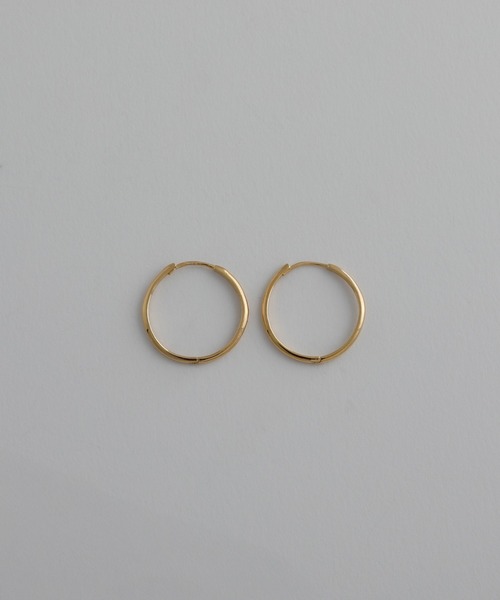 whoseA（フーシー） フープ ピアス 「silver925」Neat Hoop Pierce