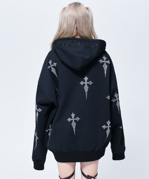 REFLEM（レフレム） ジップアップパーカー FREE グレー レディース