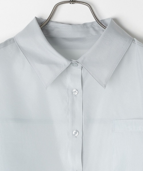 「Heather」 長袖シャツ FREE ブラウン レディース_画像4