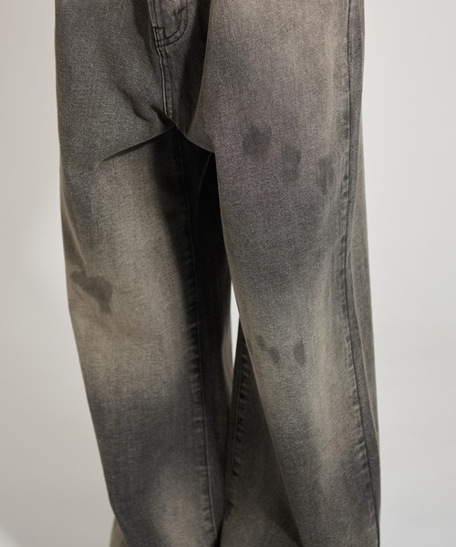 「WETTEMPT」 デニムパンツ LARGE ブルー メンズ_画像6