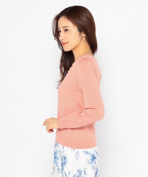 「MISCH MASCH」 長袖ニット MEDIUM ライトグレー レディース_画像4