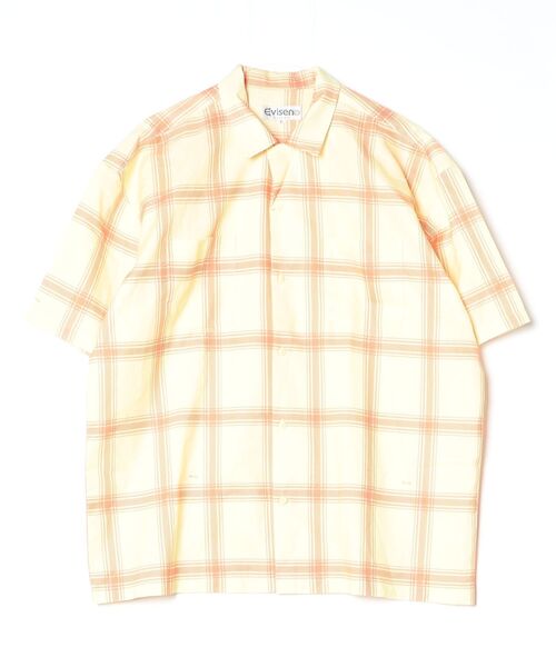 Evisen Skateboards（エビセンスケートボード） チェック柄半袖シャツ