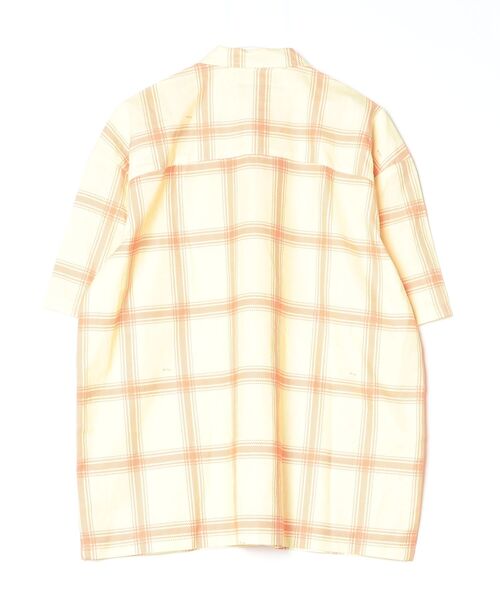 Evisen skateboards 半袖チェックシャツ Evisen Skateboards（エビセンスケートボード） チェック柄半袖シャツ