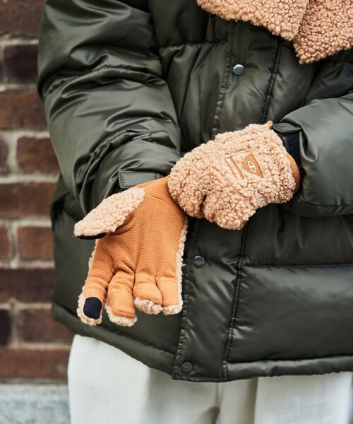 「POLeR」 手袋「FREAK’S STOREコラボ」 ONE SIZE ブラック メンズ_画像4