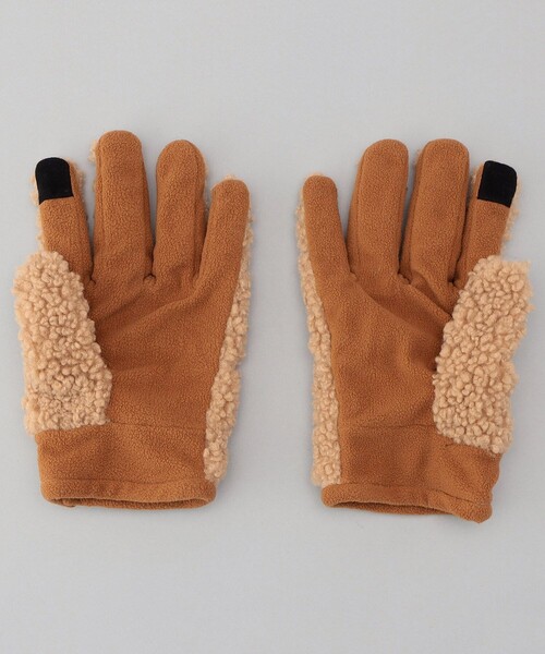 「POLeR」 手袋「FREAK’S STOREコラボ」 ONE SIZE ブラック メンズ_画像7