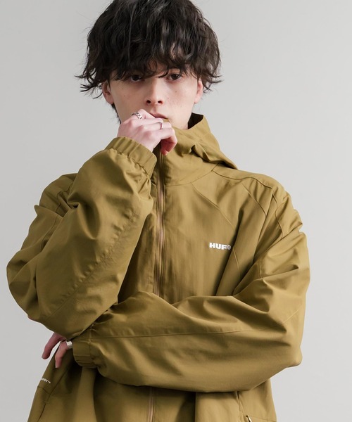 HUF（ハフ） ナイロンジャケット ALL CAPS SHELL JACKET オーバー