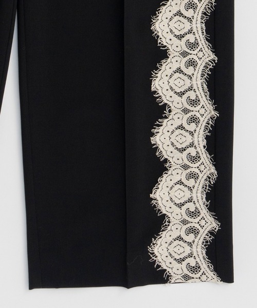 スラックス パンツ Side Lace Slacks/サイドレーススラックス レディースの画像