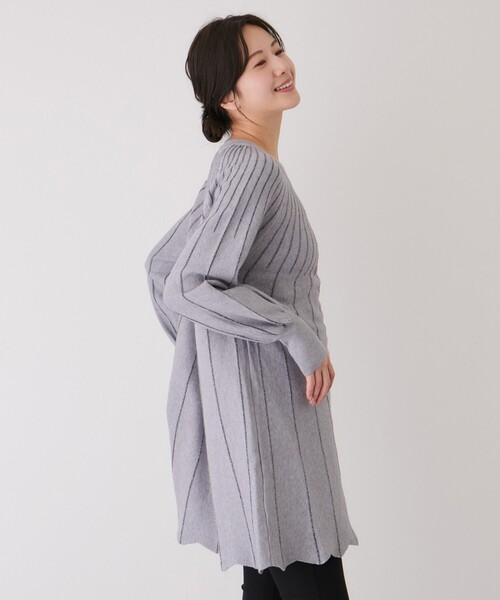 JAYRO（ジャイロ） ニット セーター ラメラインニットチュニック