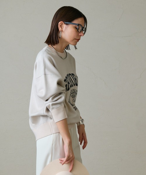 【新品】Lounge Dress ラウンジドレス ニット アイボリー Loungedress（ラウンジドレス） 長袖ニット FREE アイボリー