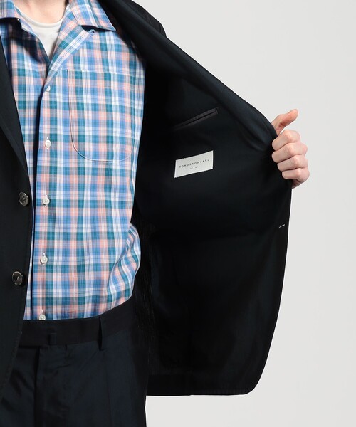 TOMORROWLAND（トゥモローランド） テーラードジャケット 50 ネイビー