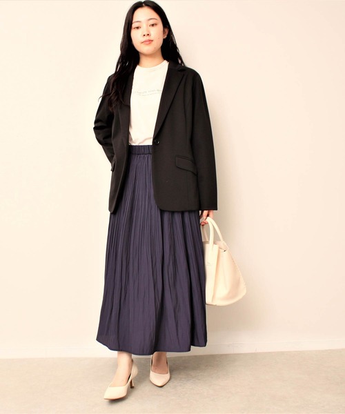 「fleur by mint breeze」 ジャケット 5L ブラウン レディース_画像8