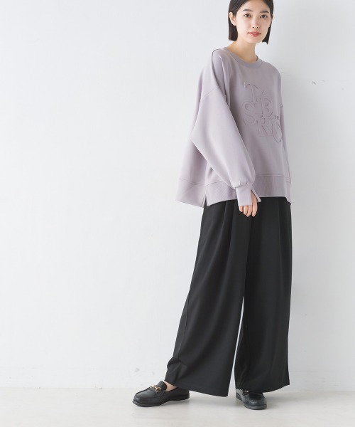 「OMNES」 パンツ FREE ブラック レディース_画像2