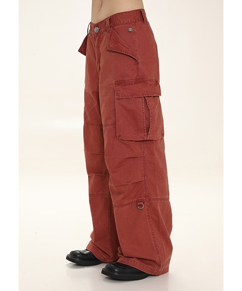 MASONPRINCE カーゴパンツ S レッド メンズ : ZOZOTOWN Yahoo!店