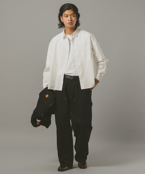 「RED KAP」 長袖シャツ MEDIUM ブラック メンズ_画像3