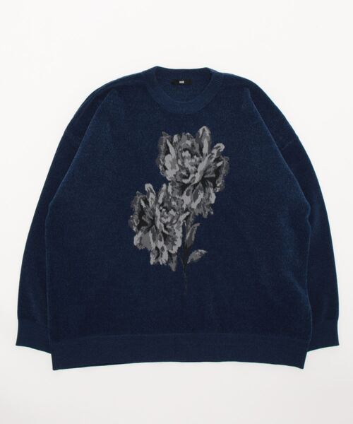 「HARE」 長袖ニット FREE ブルー メンズ_画像2