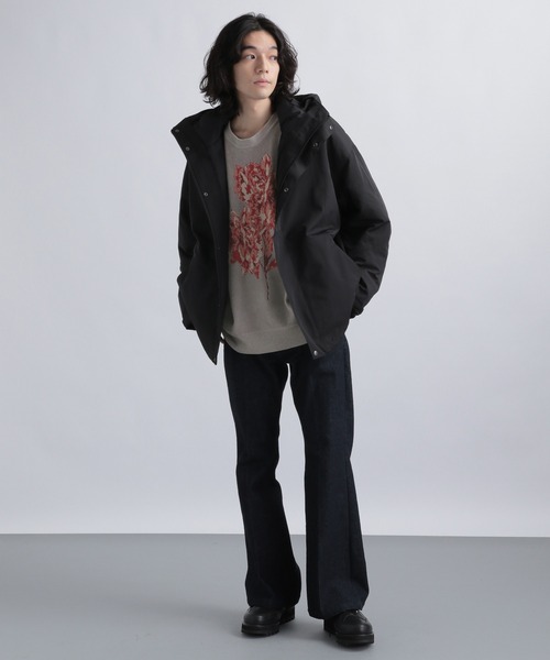 「HARE」 長袖ニット FREE ブルー メンズ_画像5