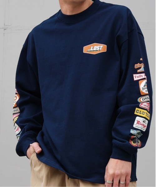 LOST（ロスト） tシャツ 長袖 ロンT PIT STOP LS TEE LM6S-2202 メンズ