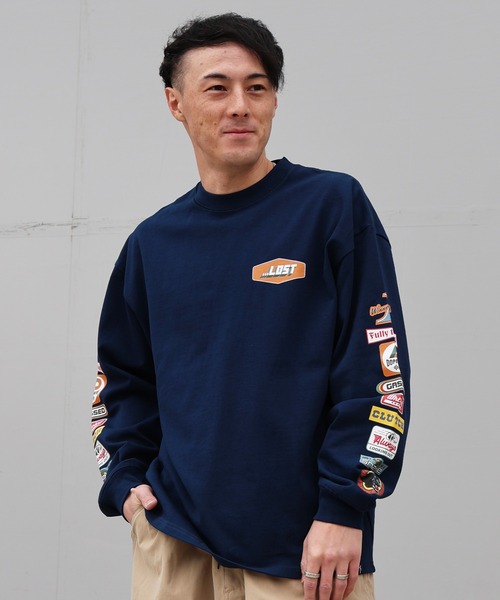 LOST（ロスト） tシャツ 長袖 ロンT PIT STOP LS TEE LM6S-2202 メンズ
