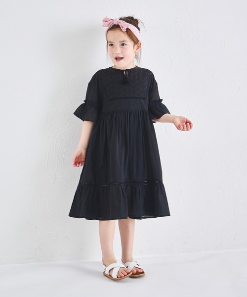 「pairmanon」 「KIDS」半袖ワンピース 150 パープル キッズ_画像6