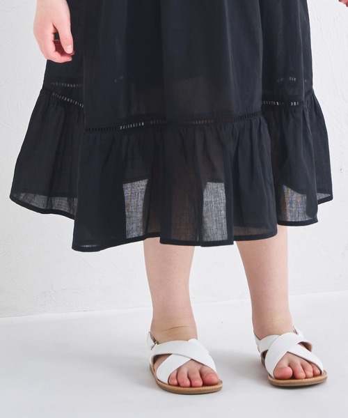 「pairmanon」 「KIDS」半袖ワンピース 150 パープル キッズ_画像9