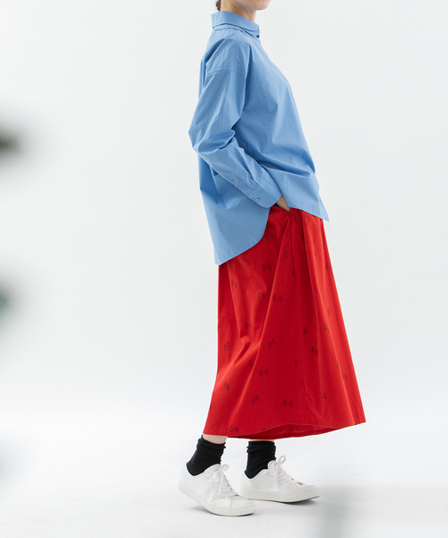 【NEW】ノップドゥノッド（nop de nod）/タイプライターペタルカラーシャツ nop de nod（ノップドゥノッド） ブラウス シャツ タイプライター