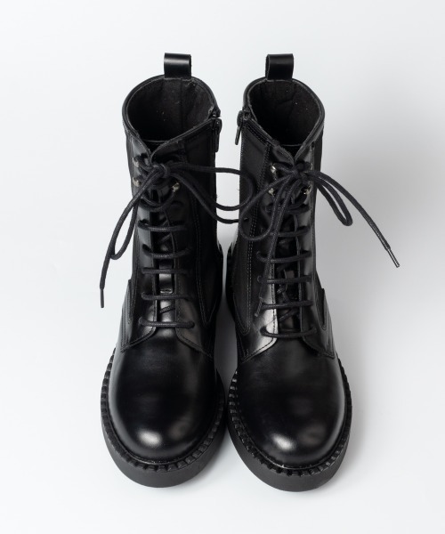 「BONTRE」 ショートブーツ 36 ブラック レディース_画像2