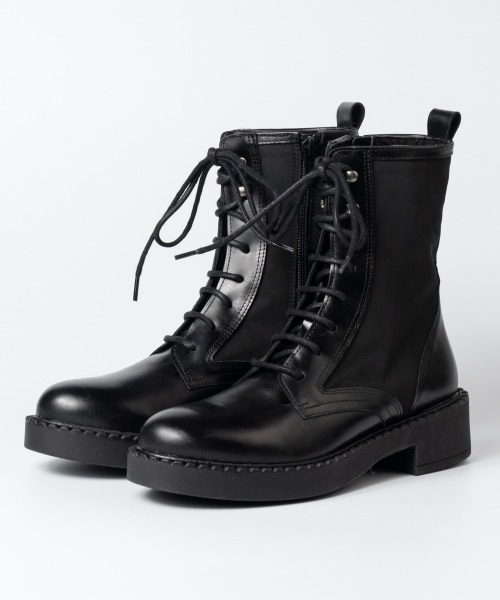 「BONTRE」 ショートブーツ 36 ブラック レディース_画像8