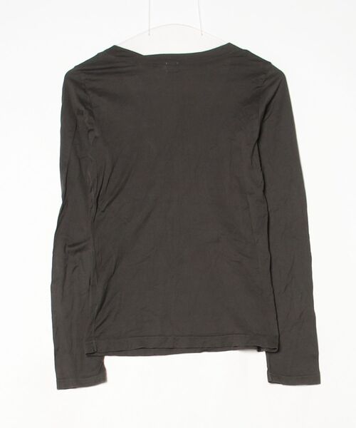 「quadro」 長袖カットソー 0 グレー レディース_画像2