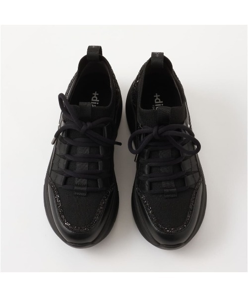 diana（プラスダイアナ） スリッポン 「軽量・撥水加工」ビジュー付き