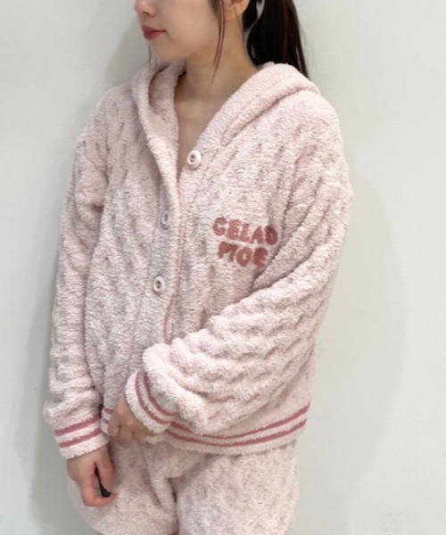 s*c様 GELATO PIQUE ボアカーディガン セール】プードルボアカーディガン（ルームウェア/パジャマ）｜gelato