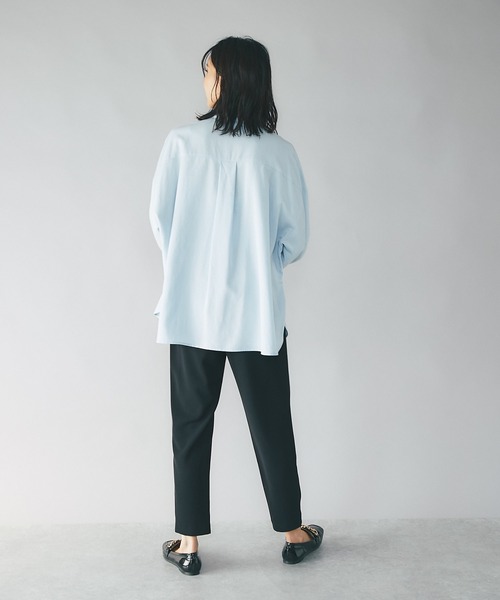 「RIVE DROITE」 長袖シャツ FREE サックスブルー レディース_画像7