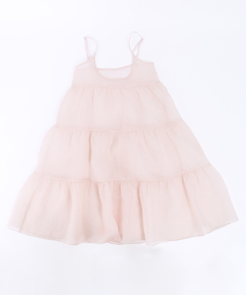 「WC」 キャミソールワンピース FREE ブラック レディース_画像3