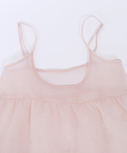 「WC」 キャミソールワンピース FREE ブラック レディース_画像4