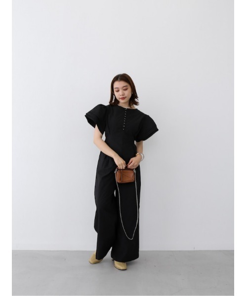 「Katrin TOKYO」 オールインワン S ボルドー レディース_画像6