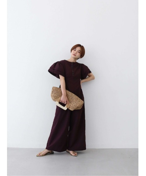 「Katrin TOKYO」 オールインワン S ボルドー レディース_画像8