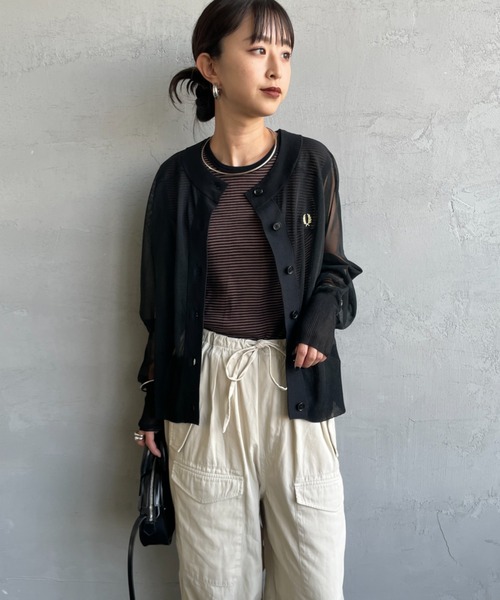 FRED PERRY（フレッドペリー） カーディガン 「WEB先行予約」「FRED